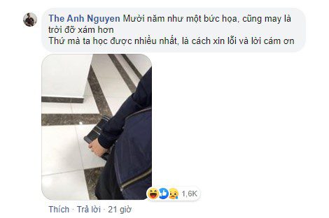 The character 'Theanh96' also apologized after his 'clumsy push'