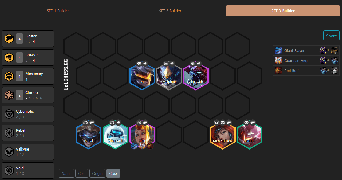 The Brawler - Cannoneer team does not differ much from the previous version