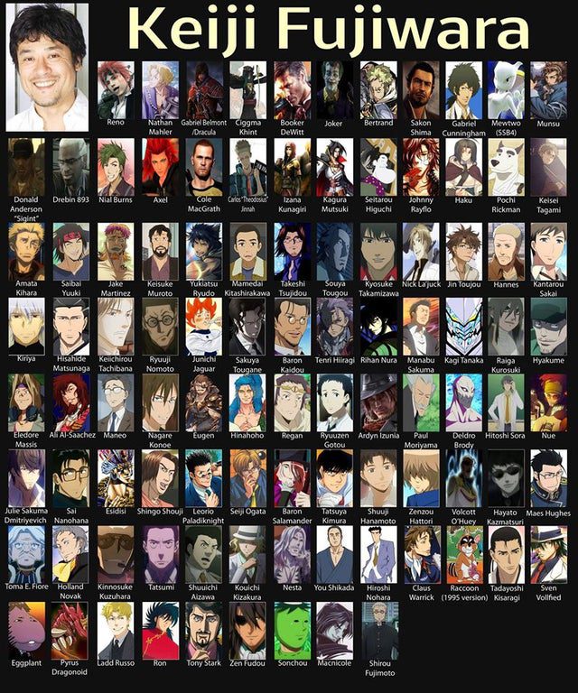 Fujiwara's 30-year voice acting career
