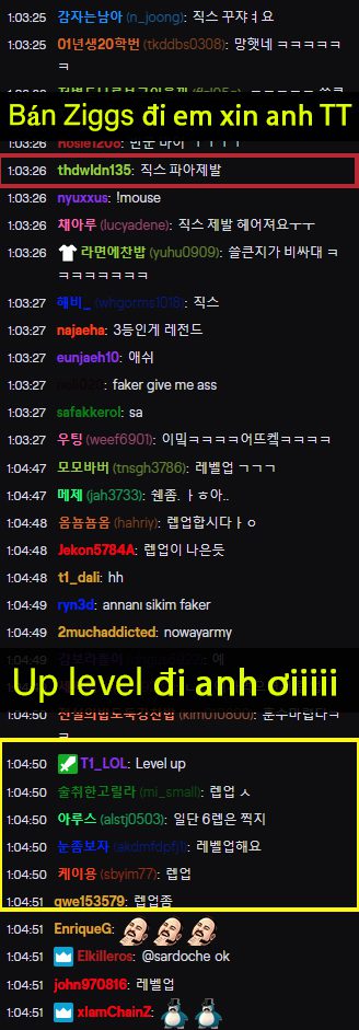 Fans reminding Faker almost breaking their keyboards...