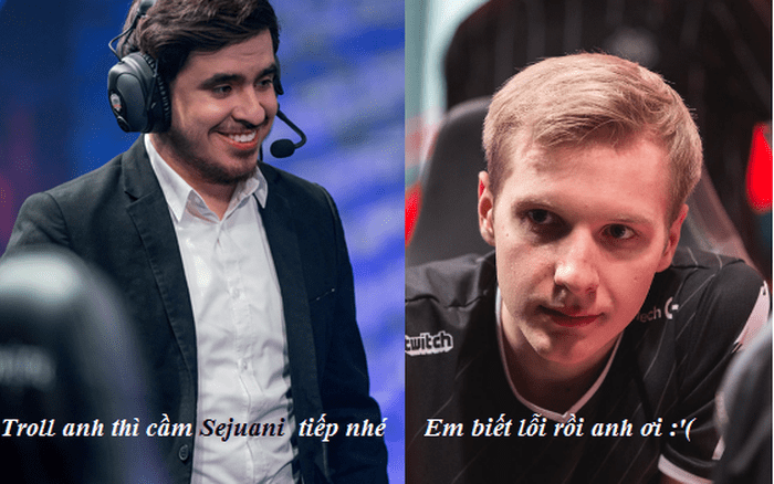 Jankos seems to enjoy trolling his coach Grabbz; looks like he’s going back to Sejuani again.