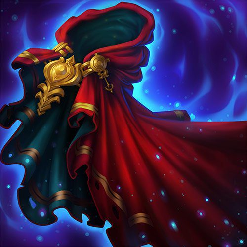 Silencing Cloak is a nightmare for champions with large mana pools