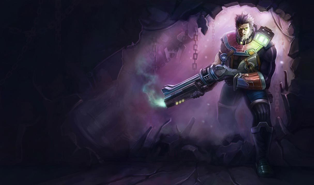 It's even more frustrating when your carry gets hit by Graves' Smoke Bomb