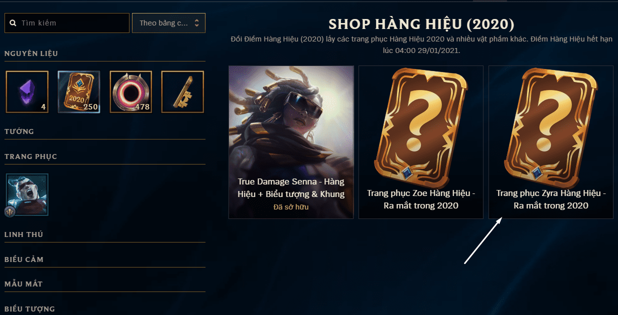 At this point, the Premium Zyra skin still cannot be exchanged for Premium points