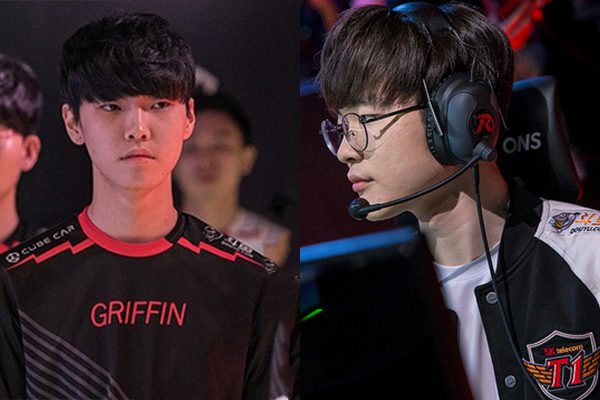 During his time at Griffin, Chovy lost to Faker twice in finals with the same score of 0-3 and with very poor performances