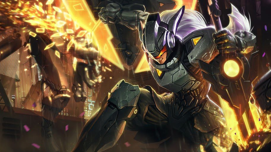 You can mix Poppy with Leona in the Cybernetic composition early game if you feel the team lacks tankiness