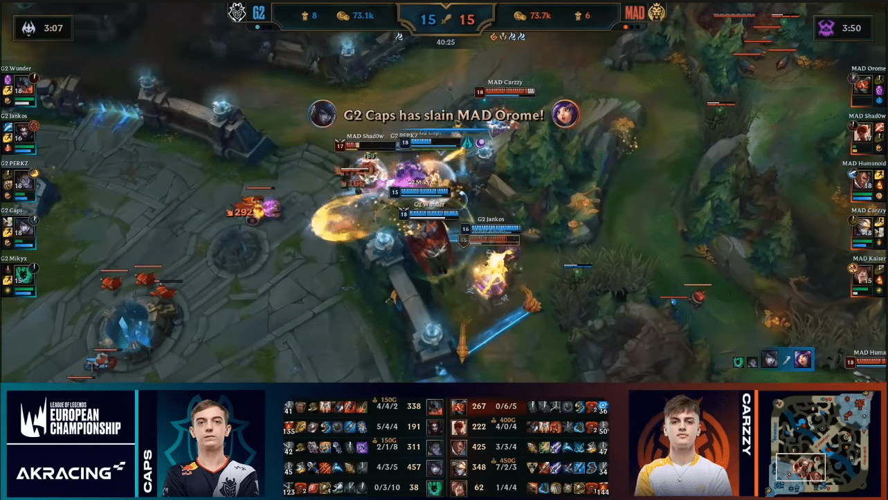 The Insec play that kicked Caps back helped MAD Lions achieve a spectacular victory in game 3 by Shadow