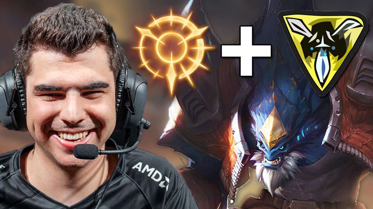 Bwipo even built Trinity Force in ranked with this build; luckily, in tournaments, he only stopped at Iceborn Gauntlet