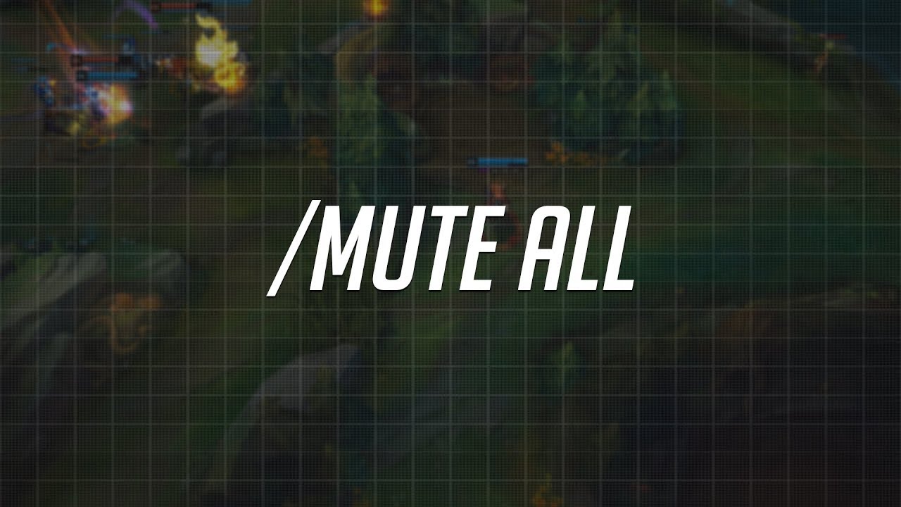 Perhaps the guy above is new and doesn’t know about the command to mute all players