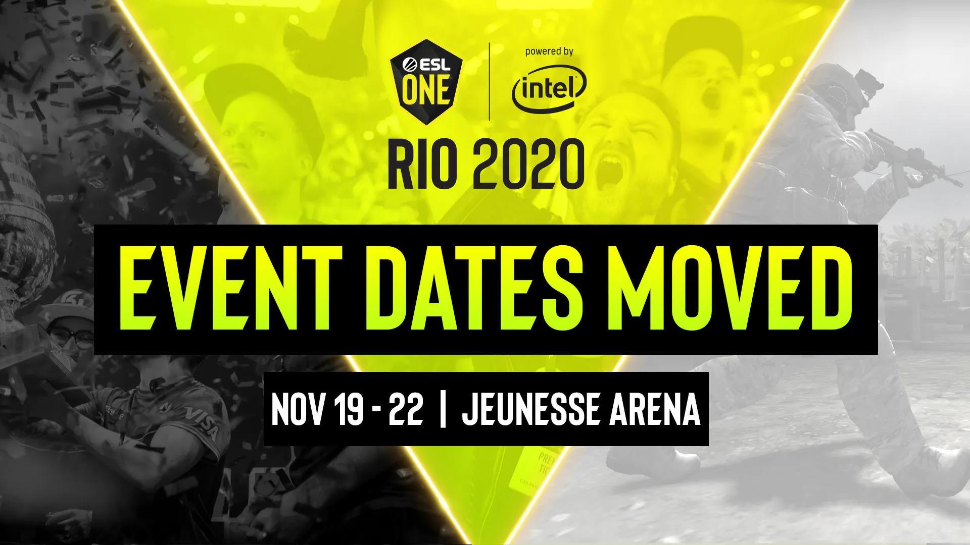 ESL One Rio will be the only Major in 2020 with a total prize pool of $2,000,000