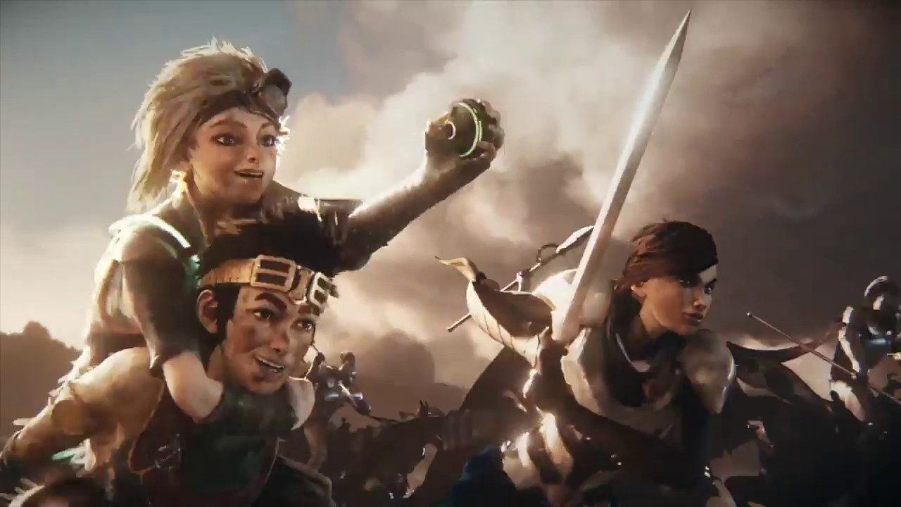 Some characters in the LoR Trailer have never appeared in League of Legends