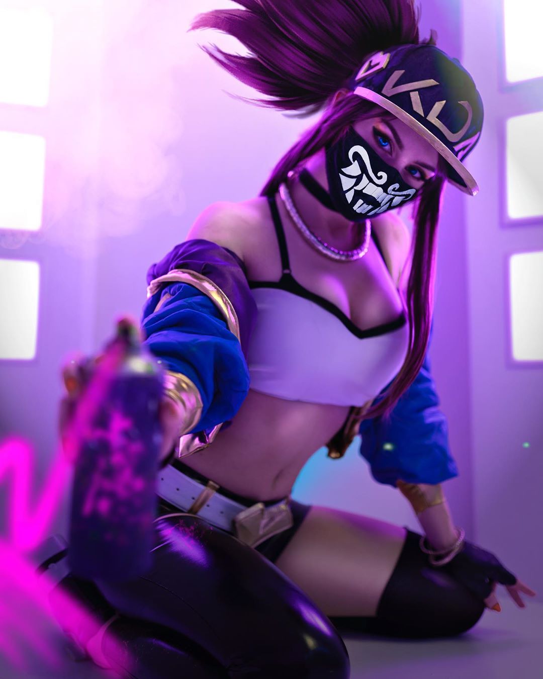 K/DA Akali - The cosplay of the champion that Angie Arrow loves the most