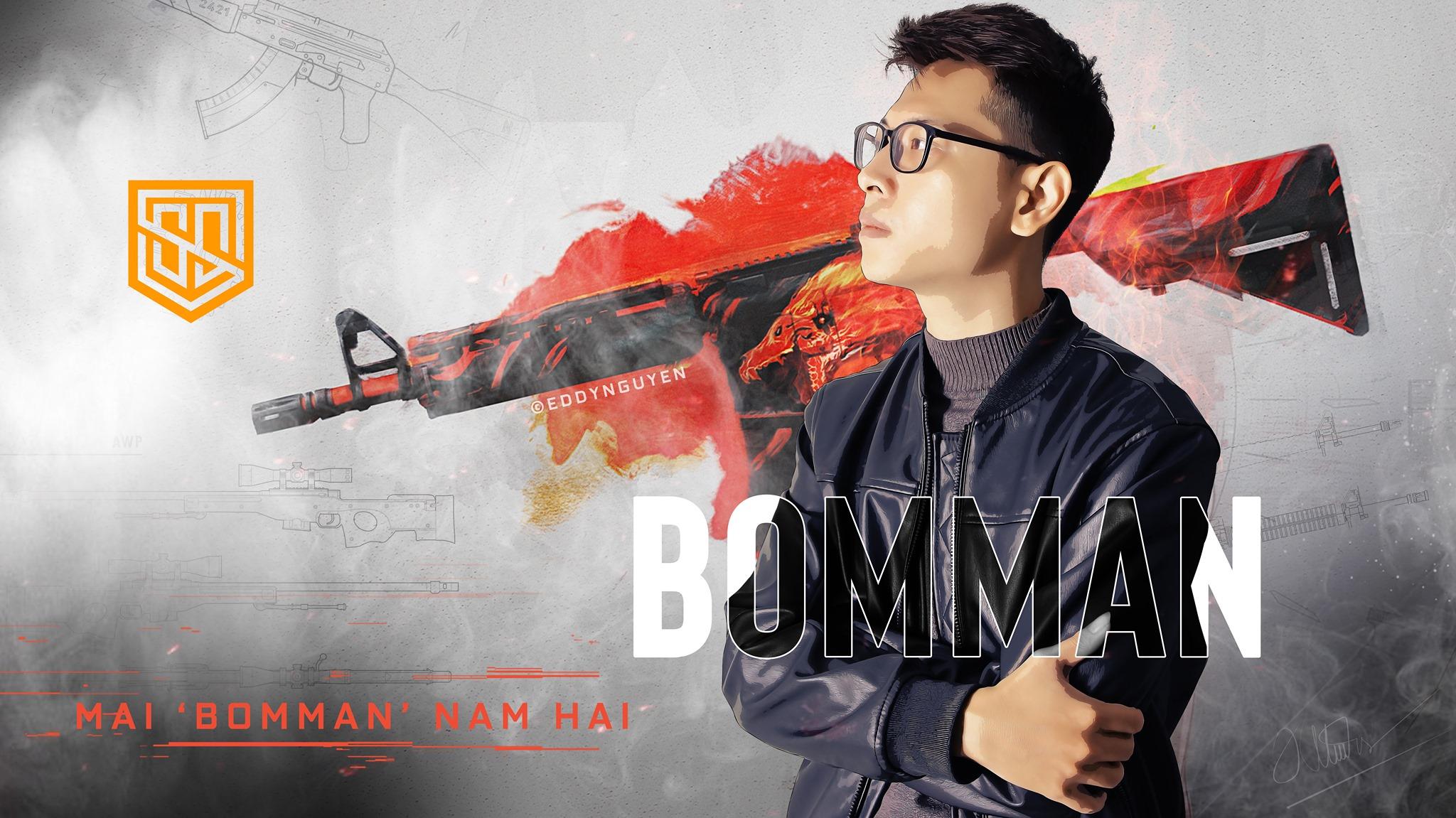 Bomman - one of the most famous CS:GO streamers in Vietnam