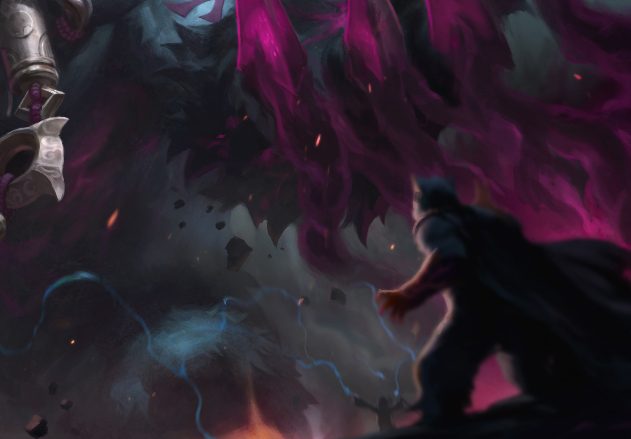 A small glimpse of the new Volibear skin?