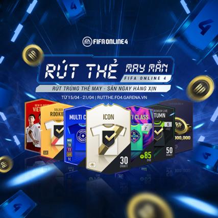 FIFA Online 4 Lucky Draw Event from April 15 to April 21