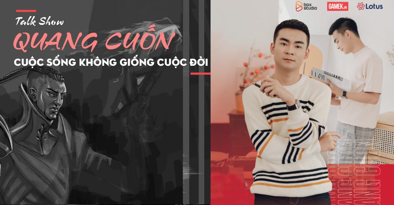 The livestream interaction with Quang Cuốn will begin at 8:00 PM on April 19.