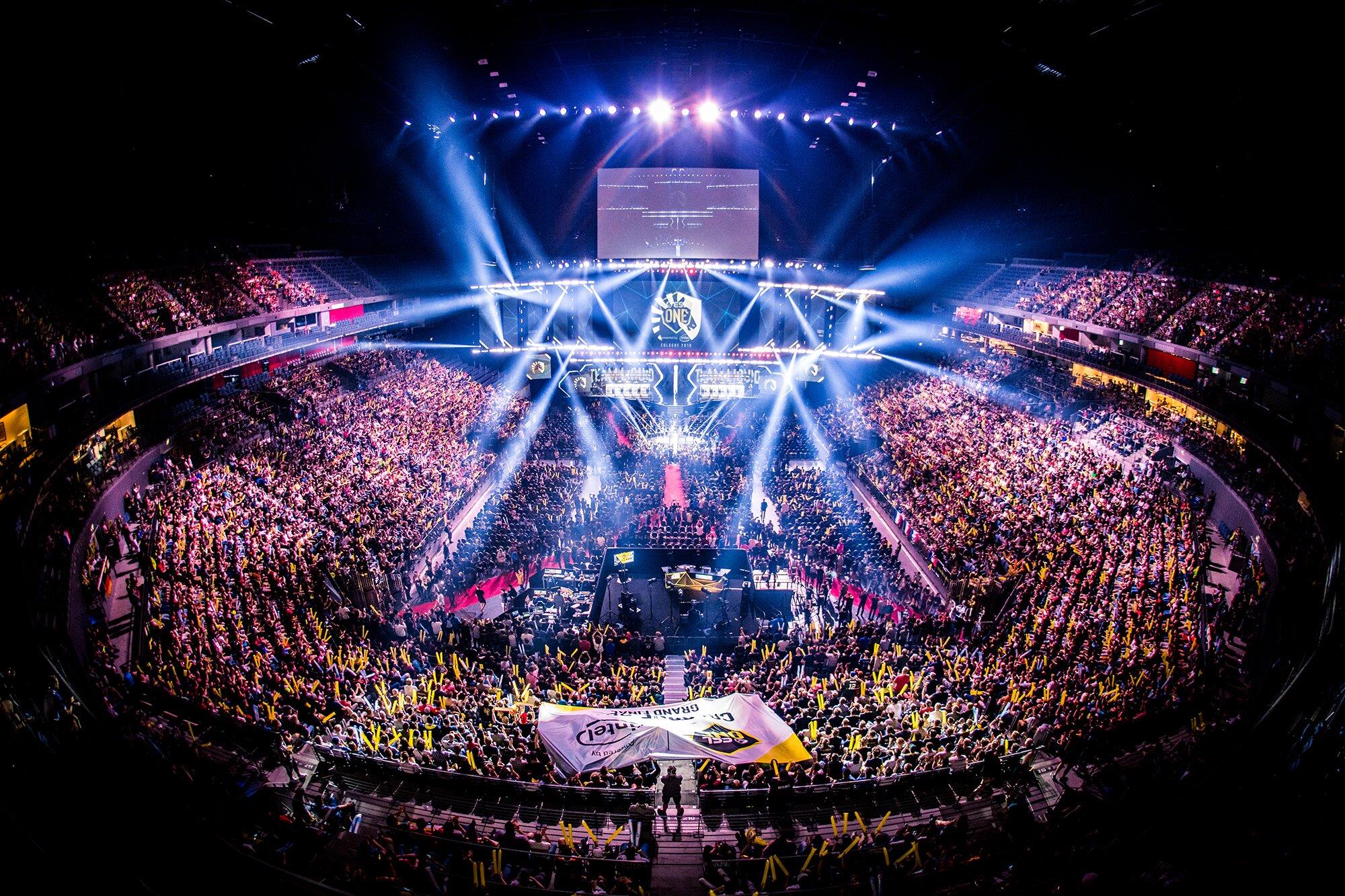 A packed arena is a familiar sight whenever ESL One Cologne is held