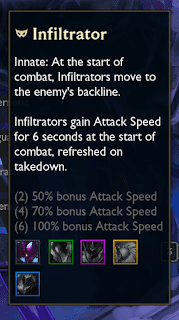 A small buff makes Infiltrators much stronger at 2 units