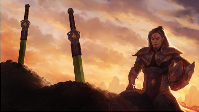 Cover image for the short story Home Coming referencing the Blade Grave culture of Ionia