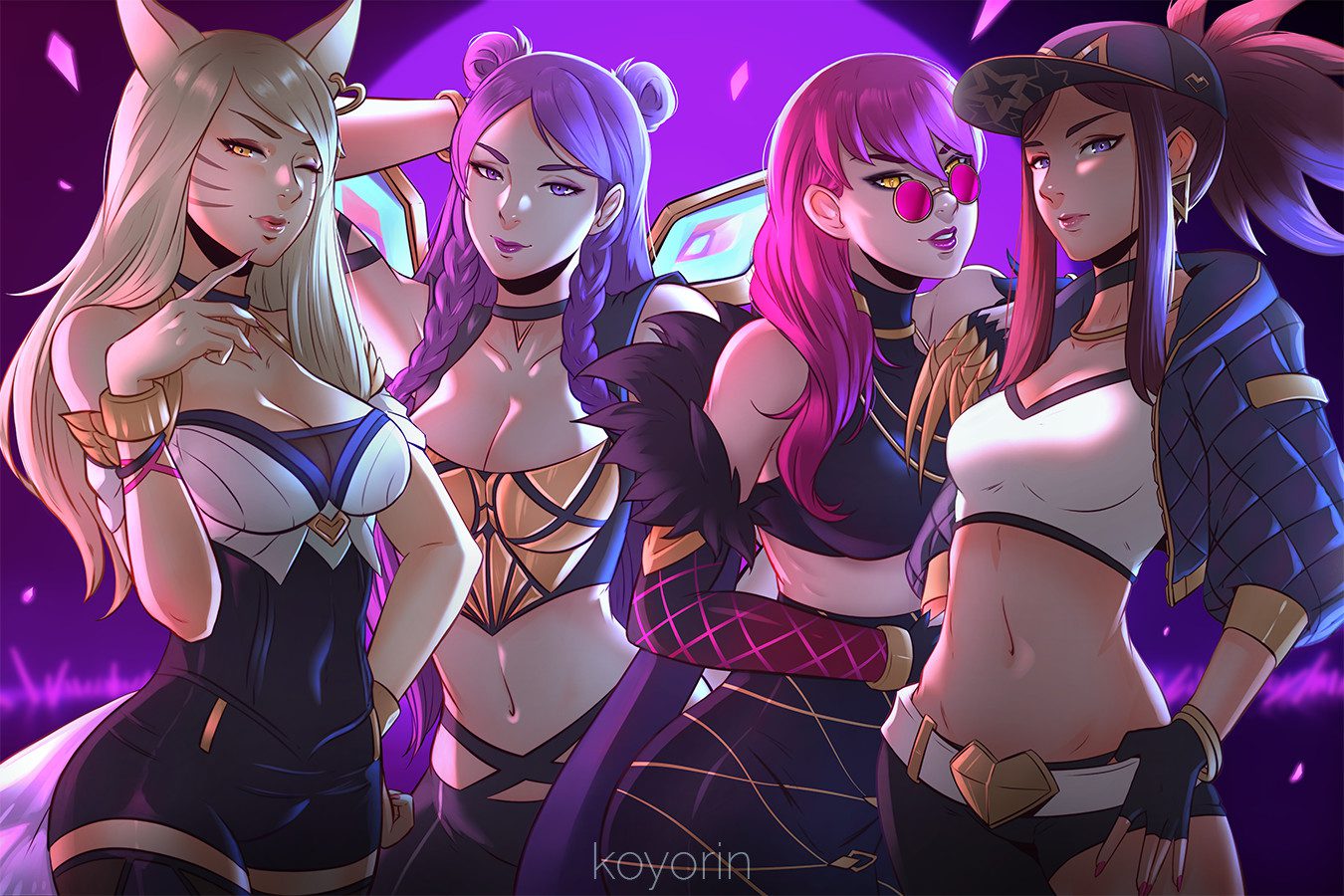 The beautiful K/DA girls hope to take their music around the world on a global tour