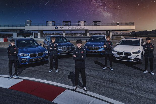 T1 has collaborated with luxury car manufacturer BMW to promote 4 new models in the X-Range series (X2, X3, X5, X7)