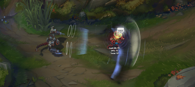 Effect when casting W - Feral Scream