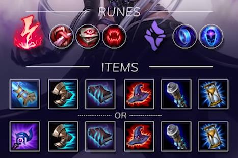 Recommended items and rune page for Syndra Bot