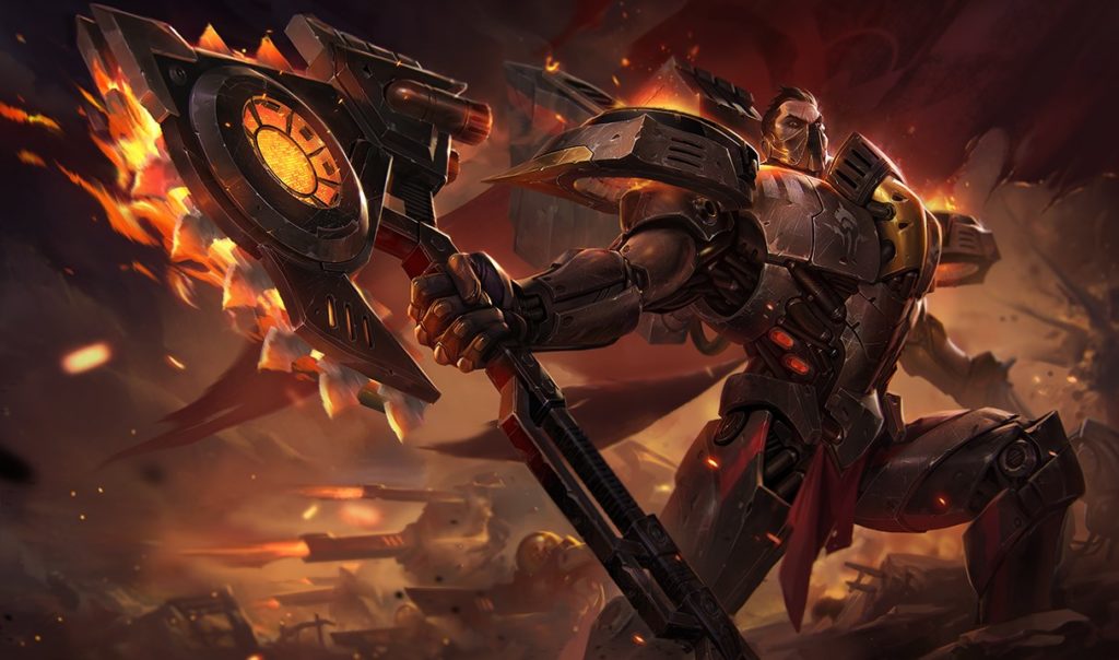 Darius is the key champion in the Pirate - Cosmic composition