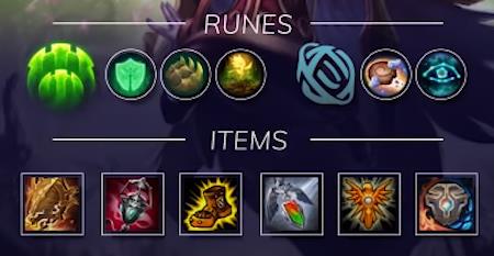 Recommended runes and items for Lulu