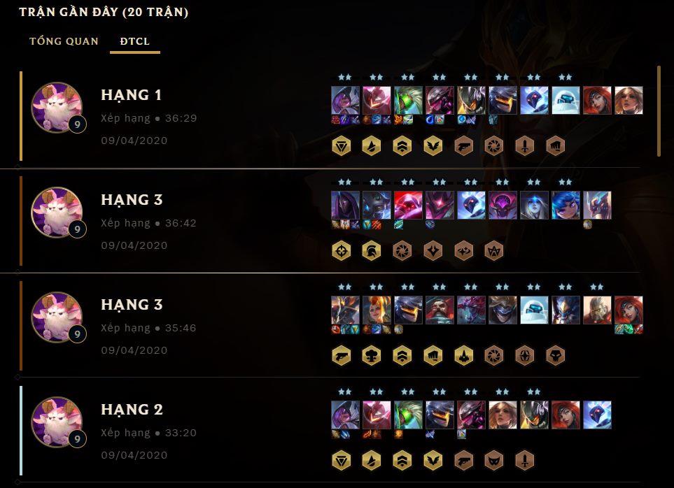 The match history of the 6 Super Technology player often reaches top 1 or top 2