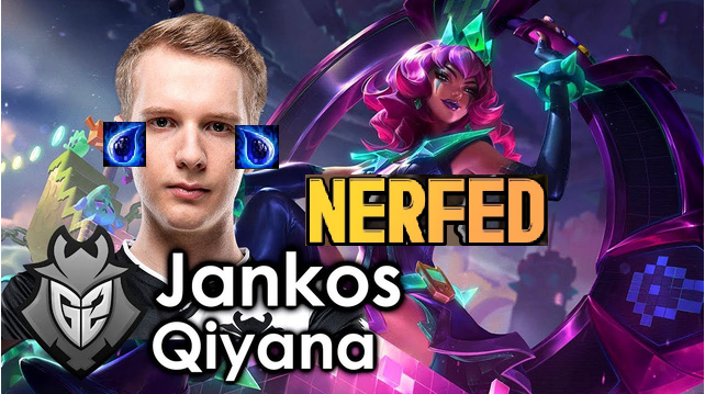 Qiyana has been nerfed to the point where she can no longer jungle