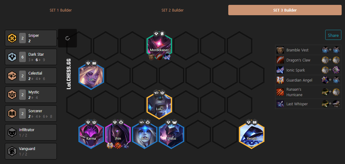 6 Dark Star is a solid choice in the current meta