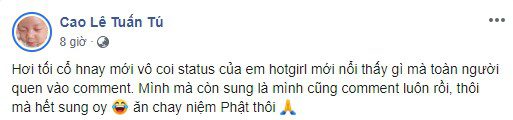SBTC's manager posted a status hinting at a 'rising hotgirl'
