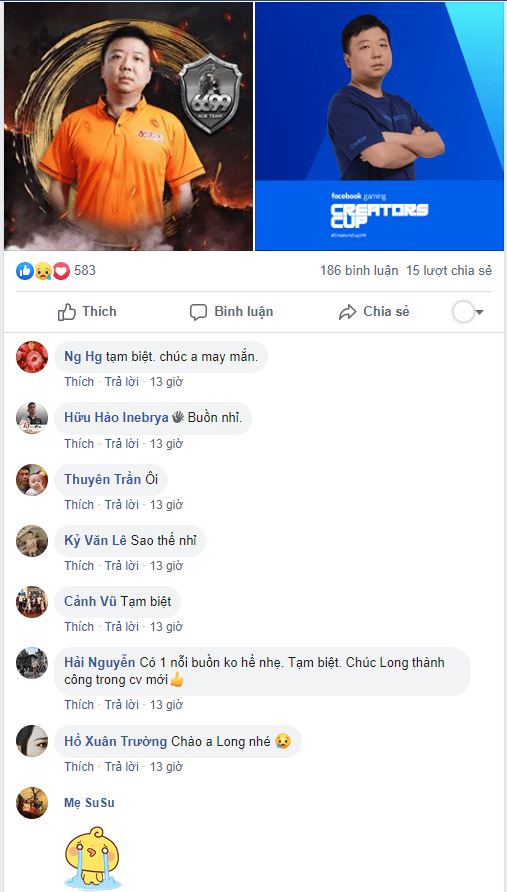 ShenLong will end contract with Facebook Gaming