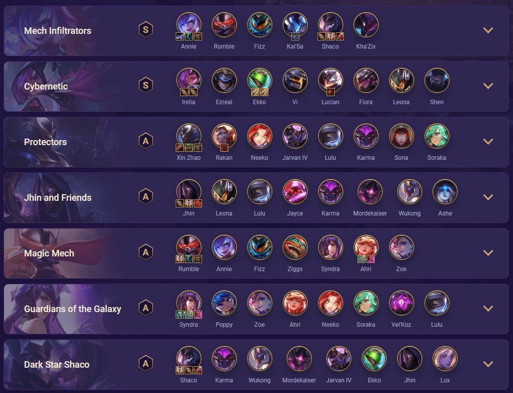 There are too many compositions for you to explore and play after each match, why force yourself to play just one team comp?