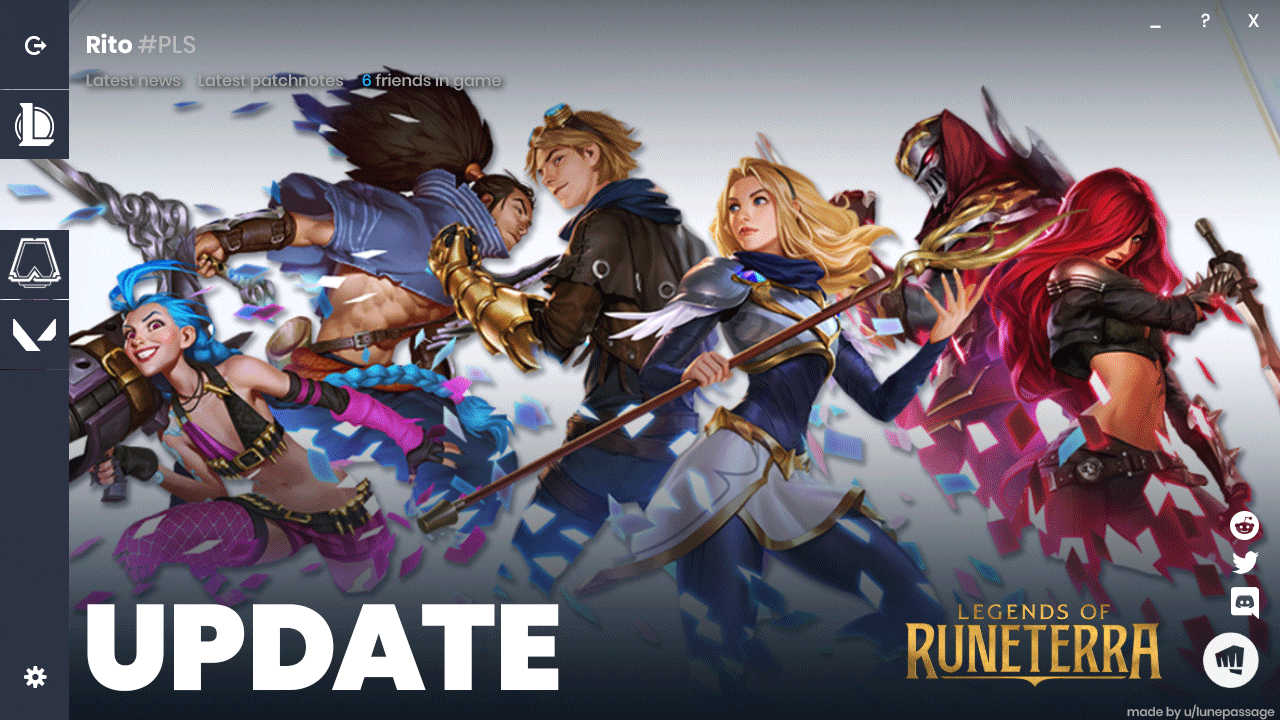 Interface of Legends of Runeterra