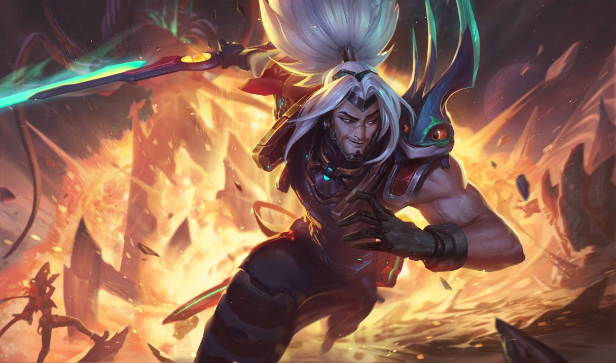 The Yasuo - Master Yi combo fits this Galaxy well as the Rebel composition can combine with many small combos