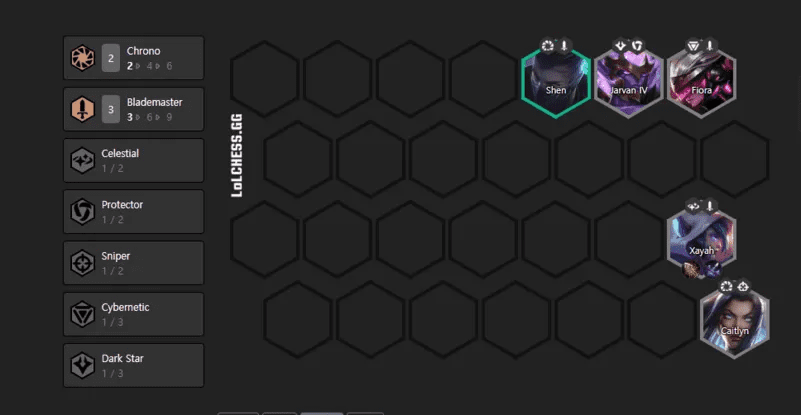Ideal composition in the early game