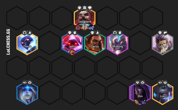 A greedy money-hack composition at level 9 with many carries