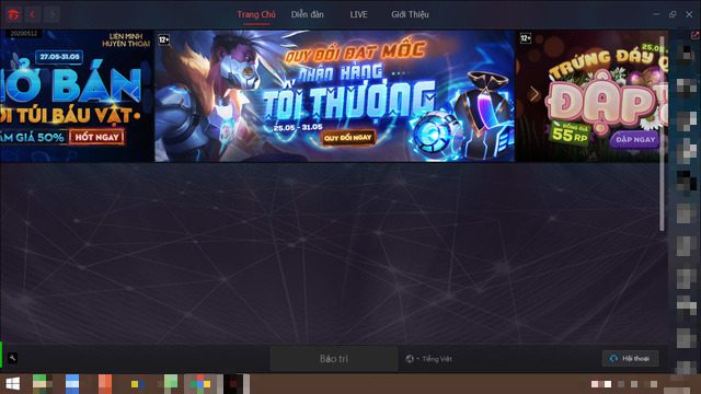 The common situation of League of Legends players in Vietnam last night