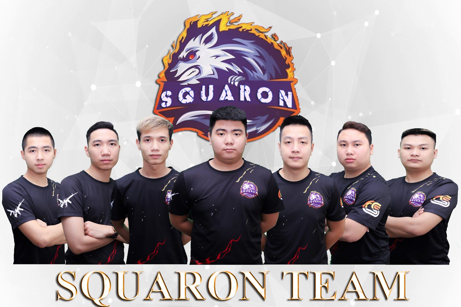 The official lineup of SQUARON