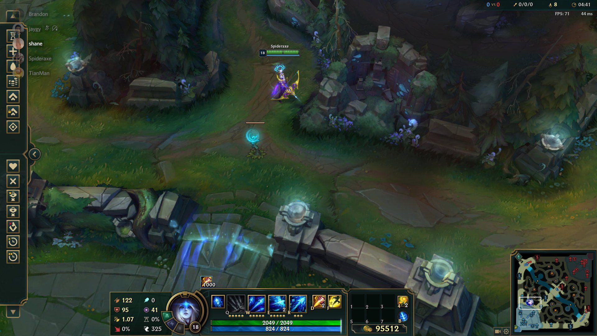 Gale Blossoms will appear on the path from the base to the jungle