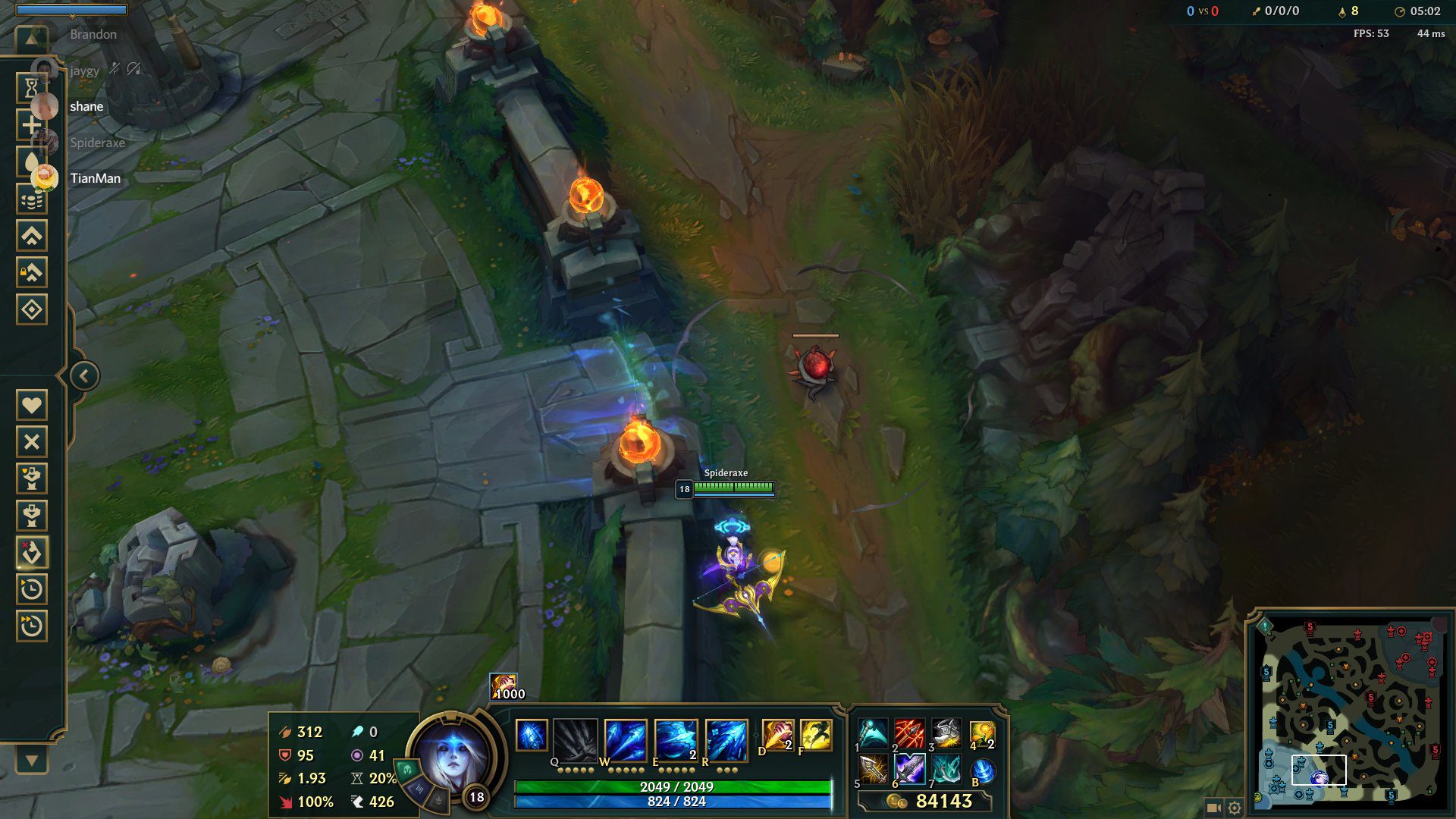 The path into the jungle will be the same