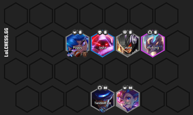 In the mid-game, you should have 4 Vanguards for optimal defense