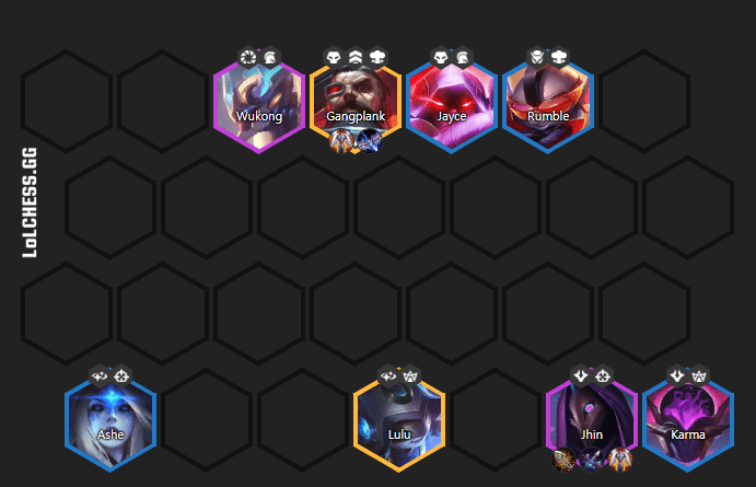Complete endgame composition