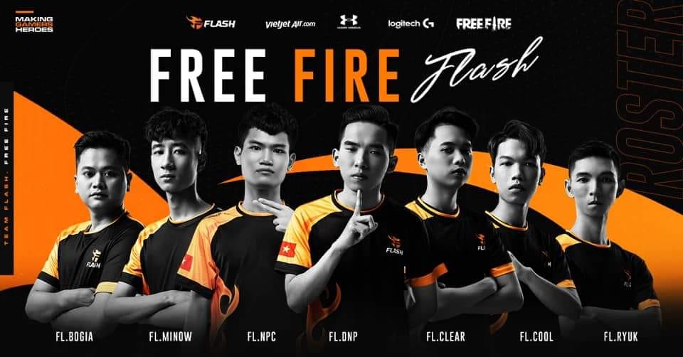 Team Flash Free Fire - Reigning champion of Season 2 Survival Arena