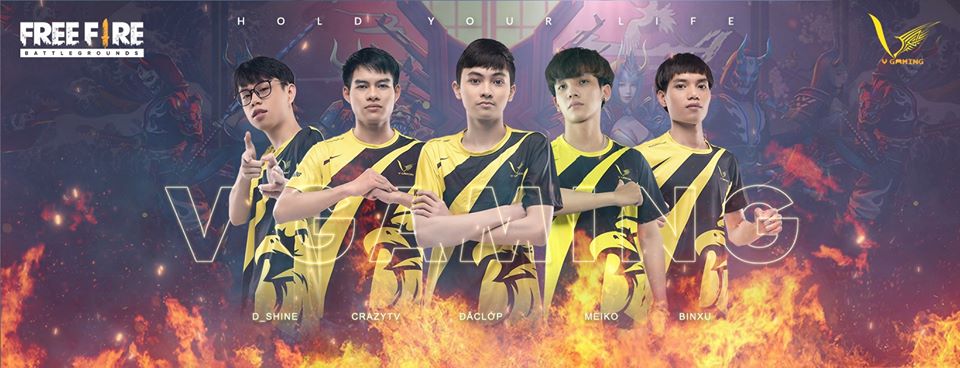 V Gaming Free Fire team