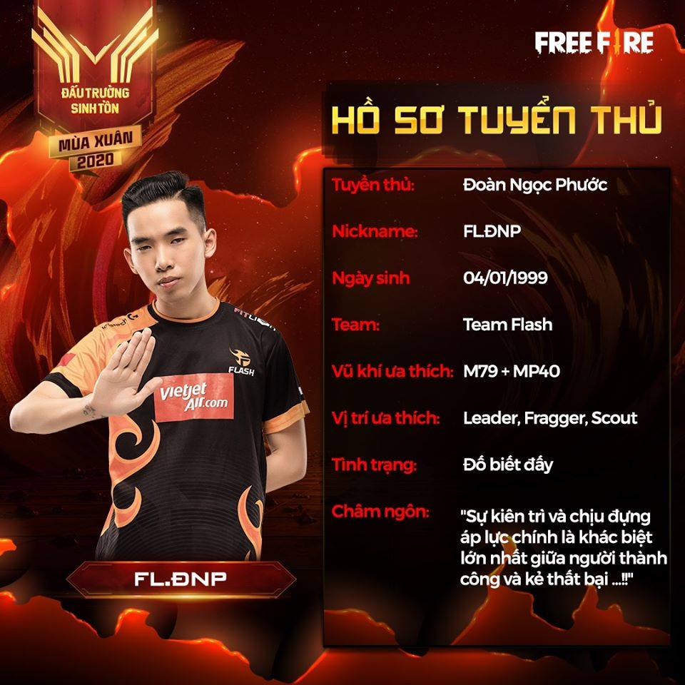 FL DNP - Captain of Team Flash Free Fire