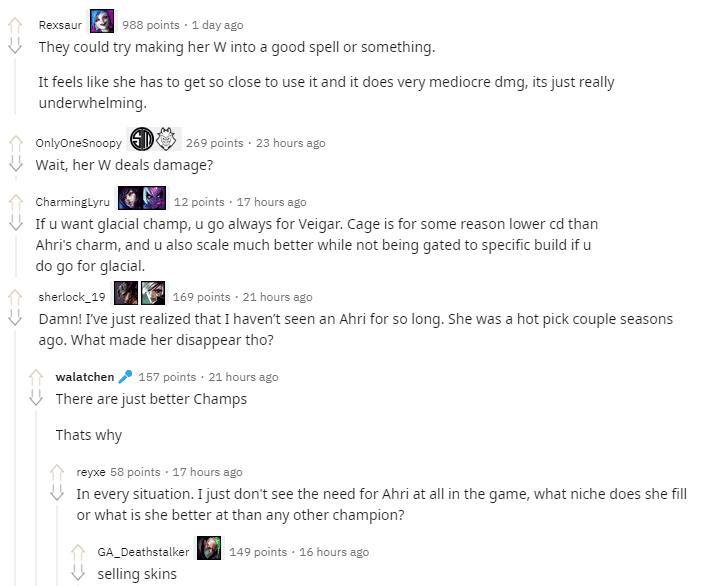 The community shows great agreement with this opinion