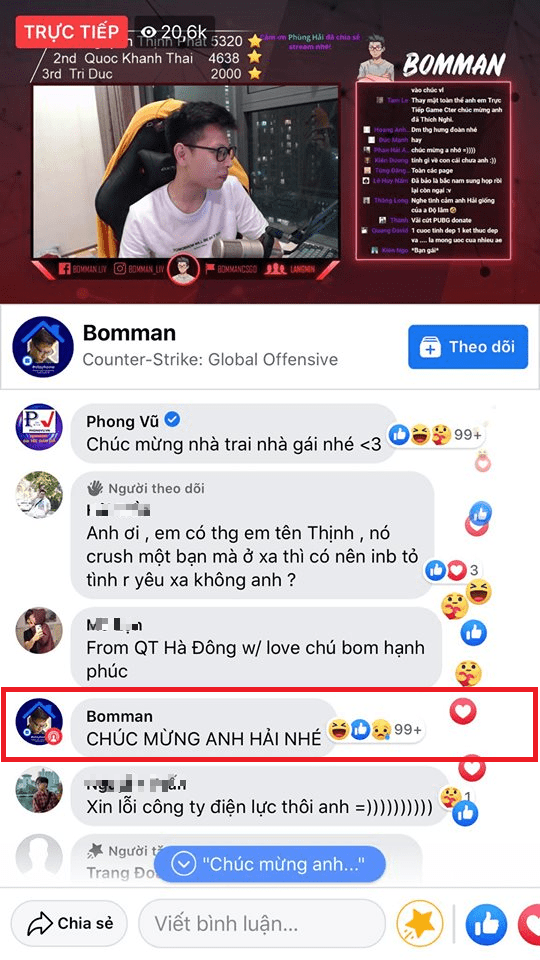 Guess who is commenting?